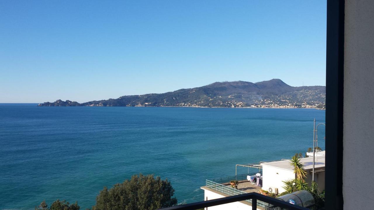 Mare E Vista Portofino - Sea And Portofino View Zoagli Bagian luar foto
