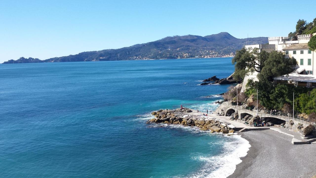 Mare E Vista Portofino - Sea And Portofino View Zoagli Bagian luar foto